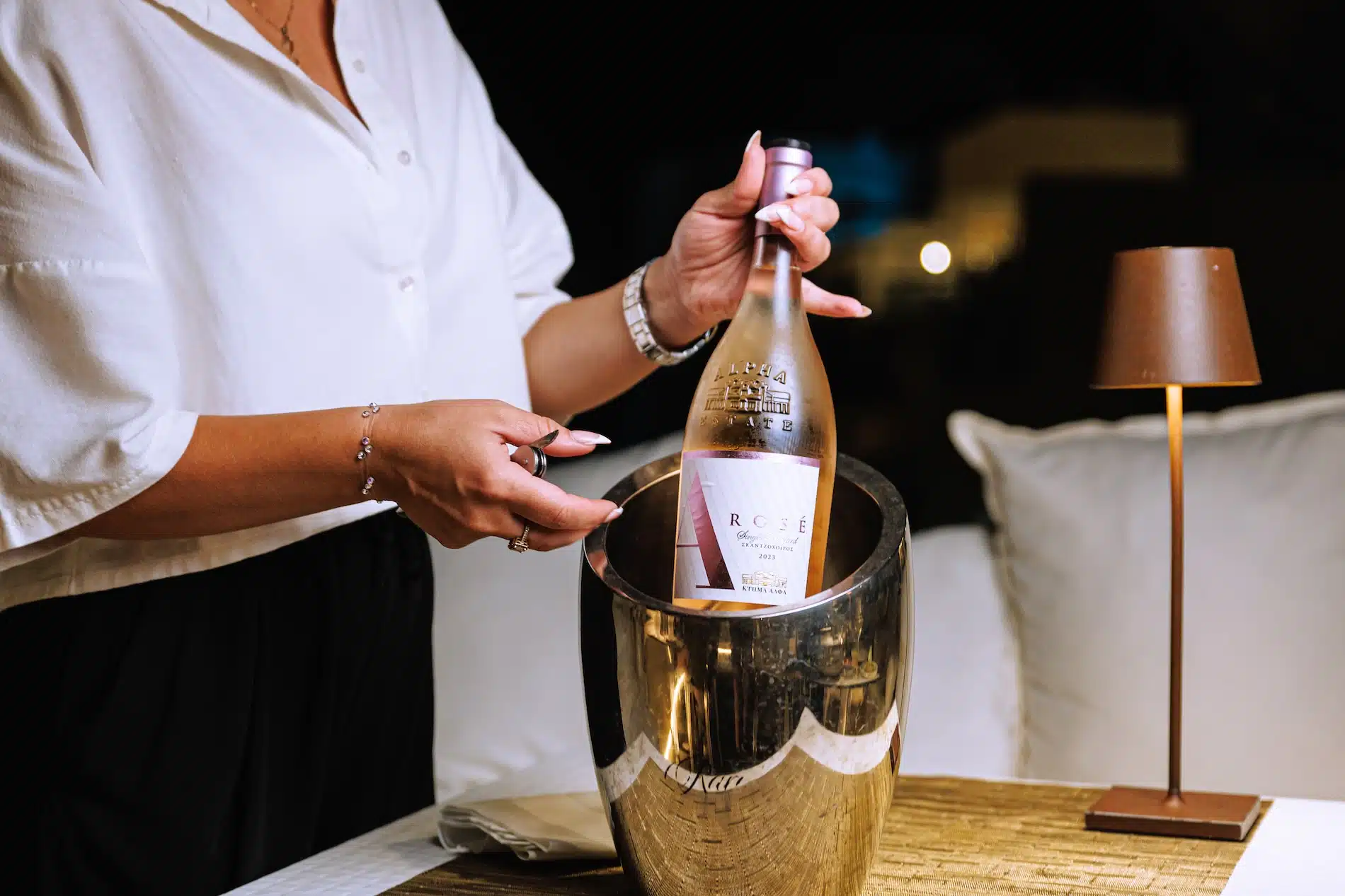 wine pairing: Santorini edition